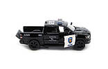 Машина металева KT5413P DODGE RAM 1500 (Police) 2019, фото 7