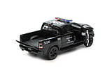 Машина металева KT5413P DODGE RAM 1500 (Police) 2019, фото 6