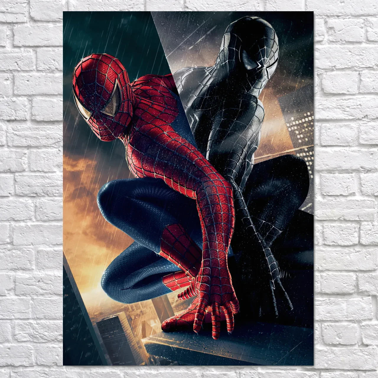 Плакат "Спайдермен 3, Веном, Spider-Man, Venom", 60×43см