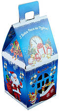 Картонна упаковка для цукерок новорічний Будиночок,, фото 2