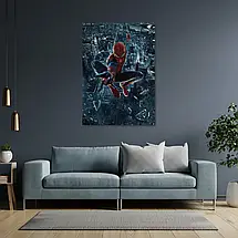 Плакат "Дивовижна Людина-павук, над містом, The Amazing Spider-Man", 60×43см, фото 3