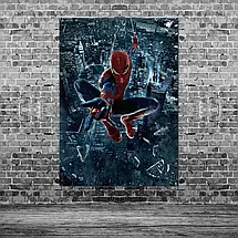 Плакат "Дивовижна Людина-павук, над містом, The Amazing Spider-Man", 60×43см, фото 3