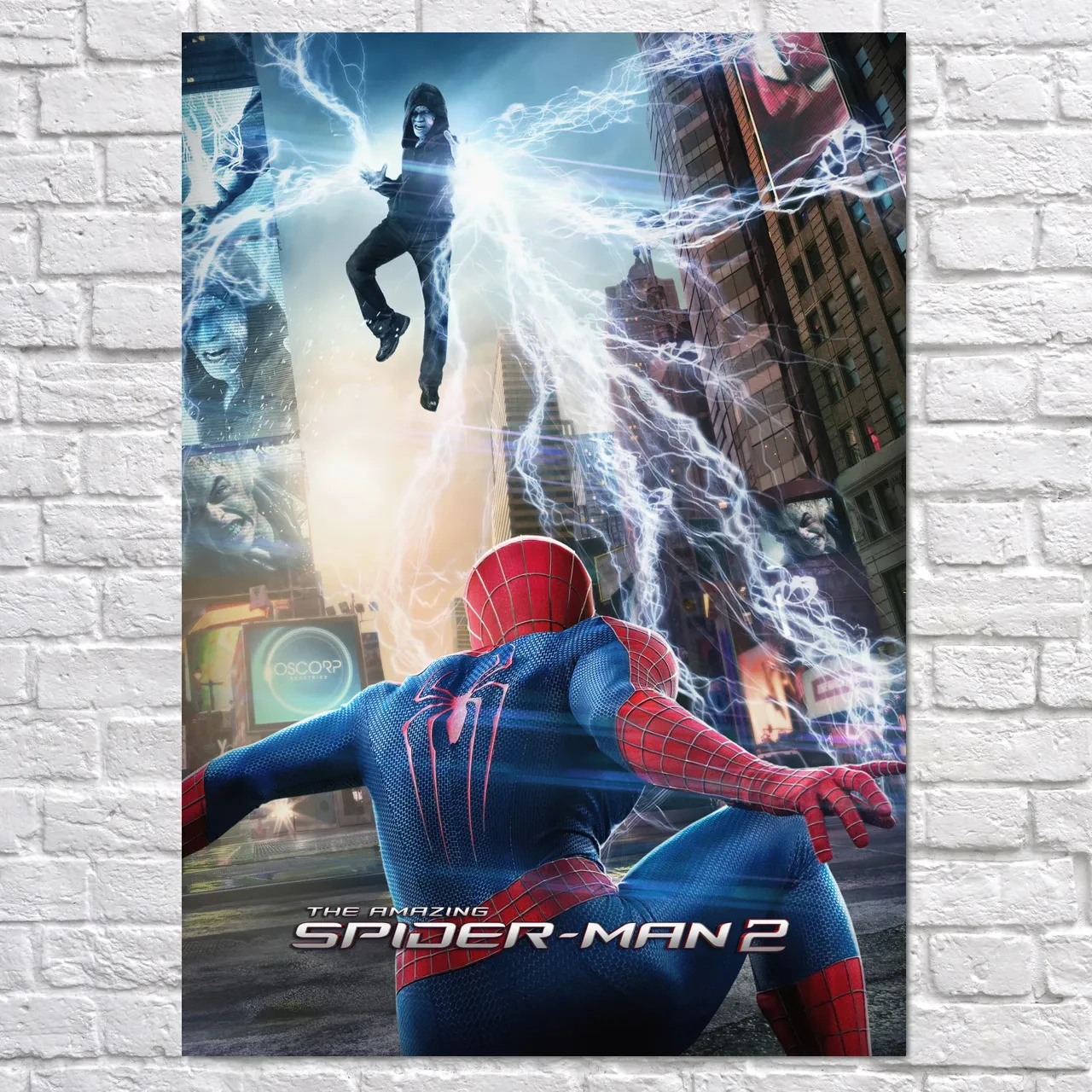 Плакат "Нова Людина-павук 2: Висока напруга, Amazing Spider-Man 2 (2014)", 60×43см