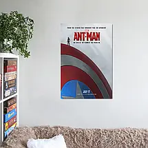 Плакат "Людина-мураха на щиті Капітана Америка, Ant-Man (2015)", 60×41см, фото 2