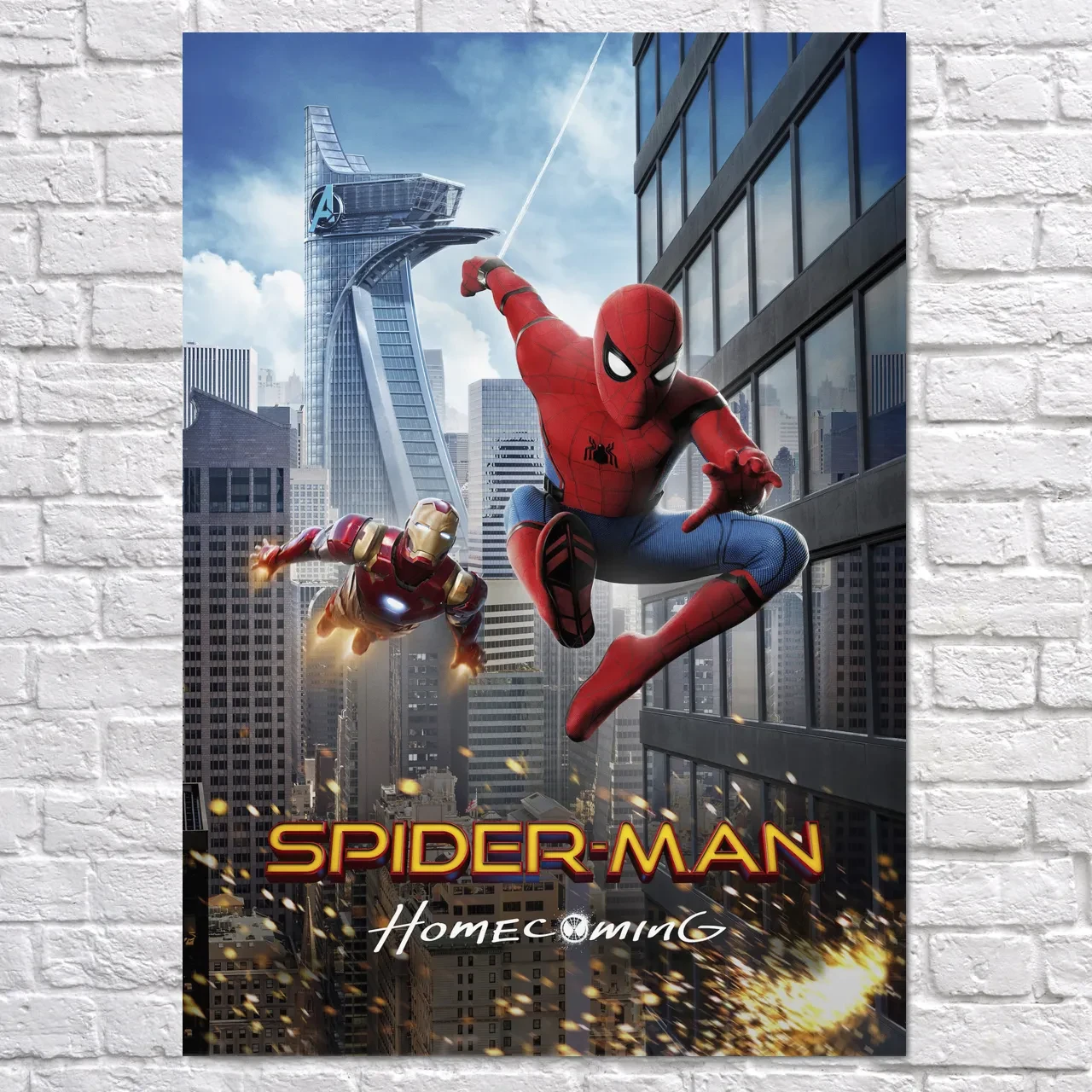 Купить Плакат "Человек-паук: Возвращение домой, Spider-Man: Homecoming ...