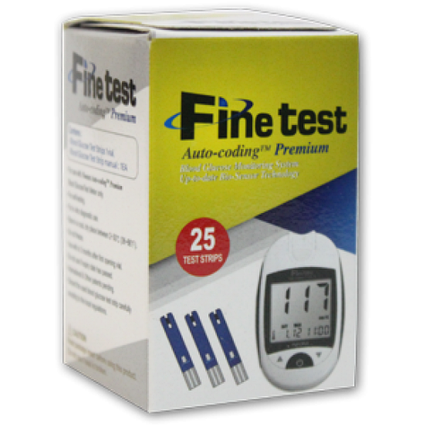 Тест-смужки Finetest premium, 25 шт.