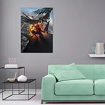 Плакат "Людина-павук: Повернення додому, Spider-Man: Homecoming (2017)", 60×43см, фото 2