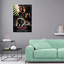 Плакат "Той, хто біжить по лезу, Blade Runner (1982)", 60×40см, фото 2