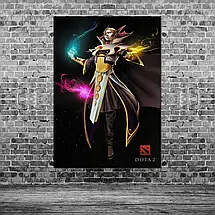 Плакат "Дота 2, Інвокер, Invoker, Dota 2", 60×43см, фото 3