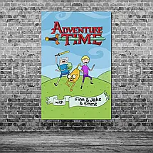 Плакат "Час пригод, Adventure Time", 43×60см, фото 3