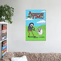 Плакат "Час пригод, Adventure Time", 60×43см, фото 2