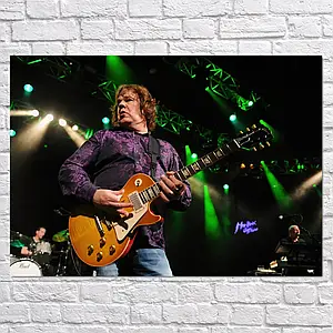 Плакат "Гері Мур, гітарист, Gary Moore", 43×60см