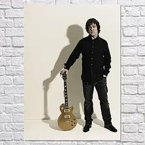 Плакат "Гері Мур, гітарист, Gary Moore", 60×43см