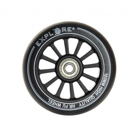 Колесо для трюкового самоката Explore SCOOTER WHEEL 100 + ABEC пластик