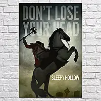 Плакат "Сонная Лощина, Sleepy Hollow", 60×40см