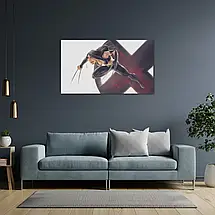 Плакат "Лора Кінні, Ікс-23, Wolverine", 35×60см, фото 3