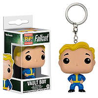 Фігурка брелок Funko Pop Фаллаут Волт Бій Fallout Vault Boy 4 см