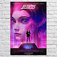 Плакат "Першому гравцю приготуватися, Art3mis, Ready Player One (2018)", 60×40см