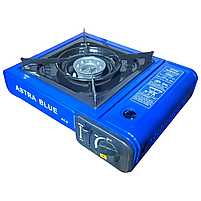 Газова туристична плита Astra blue A1 на одну конфорку, з п'єзорозпаломігом, у кейсі., фото 4