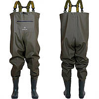 Водонепроницаемые Заброды (Комбинезон) усиленные вставки + 2 кармана PROS "Premium" (SBPP01) Размер 41