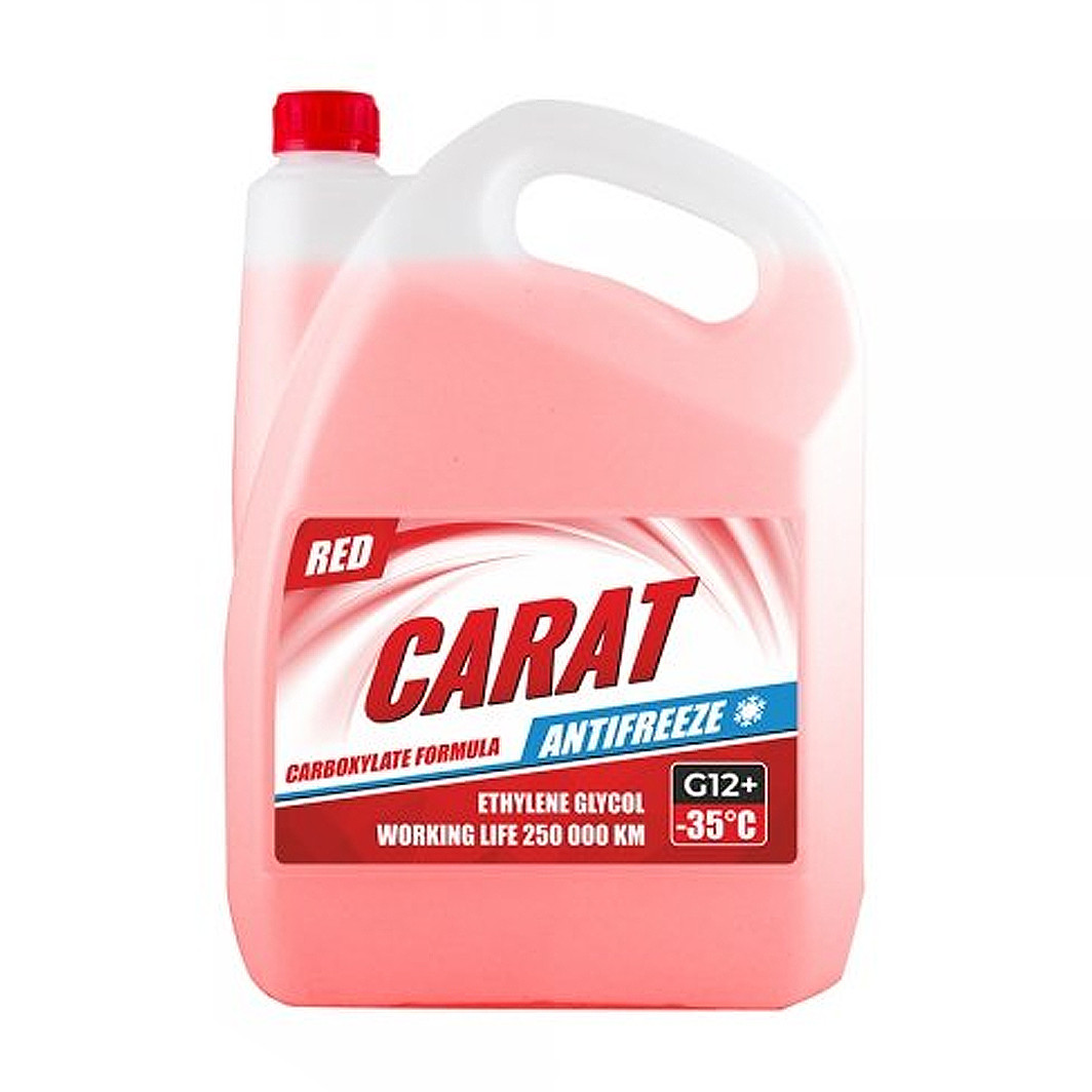 Carat Antifreeze G12+ красный, 4,3 л (KR82363) готовий антифриз, фото 1