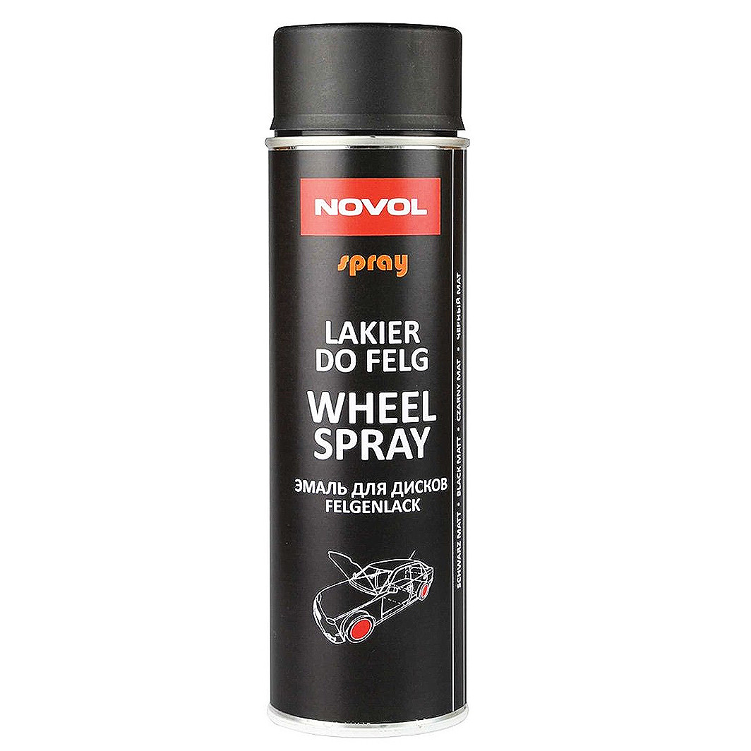 Novol Wheel Spray Silver, 500 мл (34102) фарба, фото 1