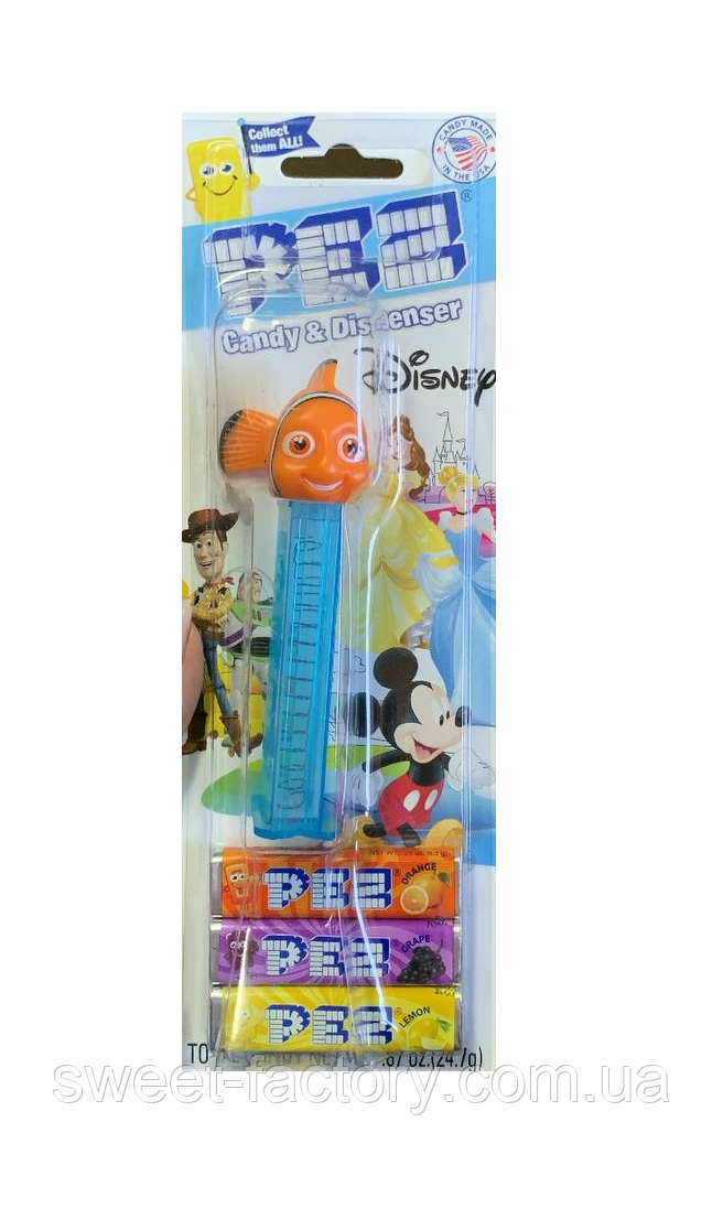 Pez Disney Pixar Nemo Dory Дори 3s 24g