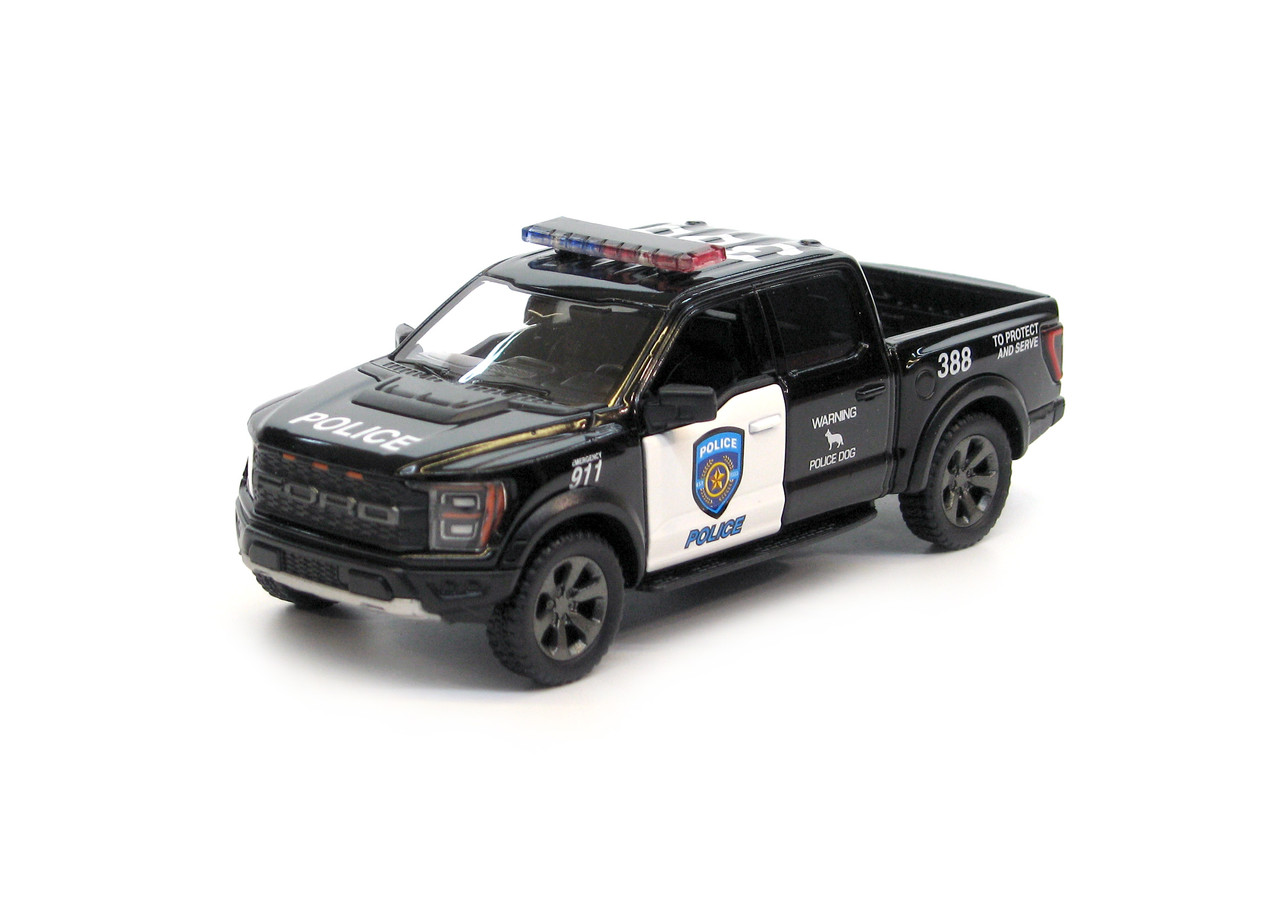 Машина металева KT5436P Ford F-150 Raptor (Police) 2022