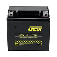 Акумулятор для ДБЖ GEM Battery GS 12-5 Black