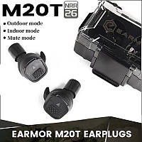 EARMOR® M20T Wireless - активные электронные наушники для стрельбы! NRR26 / 82дБ / IPX5