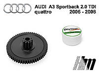 Главная шестерня дроссельной заслонки Audi A3 Sportback quattro 2.0 TDI 2006-2008 (03G128063)