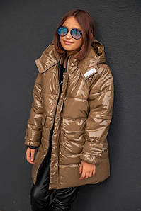 Підліткова зимова тепла куртка високої якості, захищає від вітру, води та холоду, наповнювач силікон 250, підкладка фліс