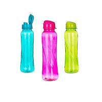 Бутылка для воды пластиковая 630 мл (3 цвета в ассортименте) S&T