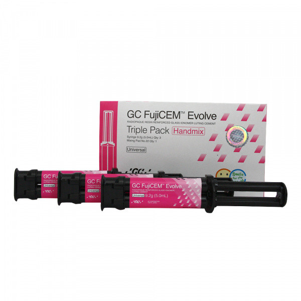 Fuji CEM Evolve універсальний фіксувальний цемент 3 х 9.2 г, фото 1
