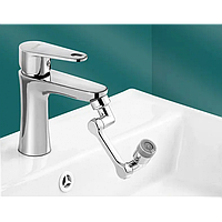 Насадка Faucet splash head аэратор для смесителя Пластик Поворотная головка на 1080 градусов с 2 режимами
