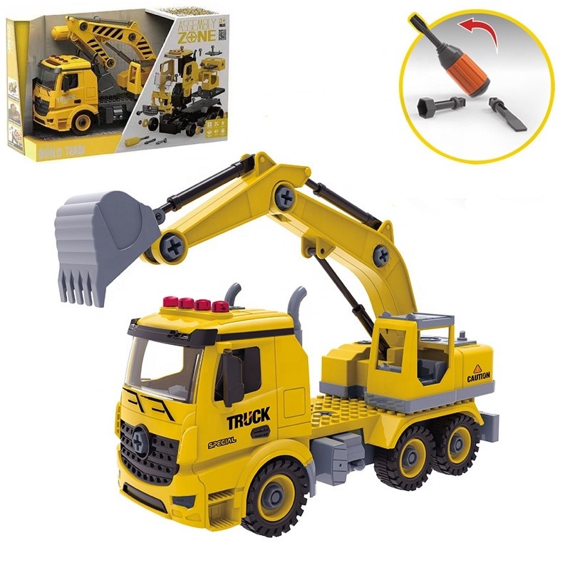 Машина-конструктор "Екскаватор" арт. YW 9070 B, фото 1