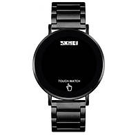 Черный Мужские наручные часы скмей Skmei Light Shoper Чорний Чоловічий наручний годинник скмей Skmei Light