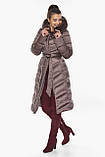 Жіноча курточка кольору сепії модель 56586 44 (XS), фото 3