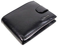 Кожаное мужской портмоне со съемным картхолдером Giorgio Ferretti черный Shoper Шкіряний чоловічий портмоне зі