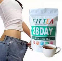 Чай для похудения Fit Tea 28 дней Slimming Tea, Зеленый чай для похудения, очищения кишечника и детоксикации