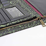 Екслюзивна VIP папка А4 зі шкіри Слон TARWA CrH-1295-4lx зелена, фото 5