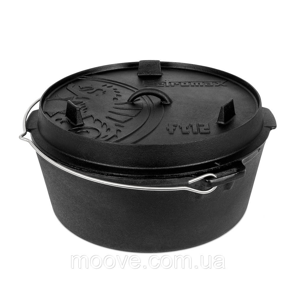 Petromax Казан-жарівня чавунна Petromax Dutch Oven ft12 плоске дно 10,8 л