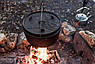 Petromax Казан-жарівня чавунна Petromax Dutch Oven ft18 плоске дно 16,1 л, фото 6