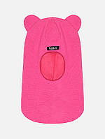 Шапка-шолом з вушками для дівчинки  колір малиновий ЦБ-00229969