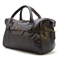Дорожня шкіряна сумка GC-7079-3md бренда TARWA, коричневого кольору