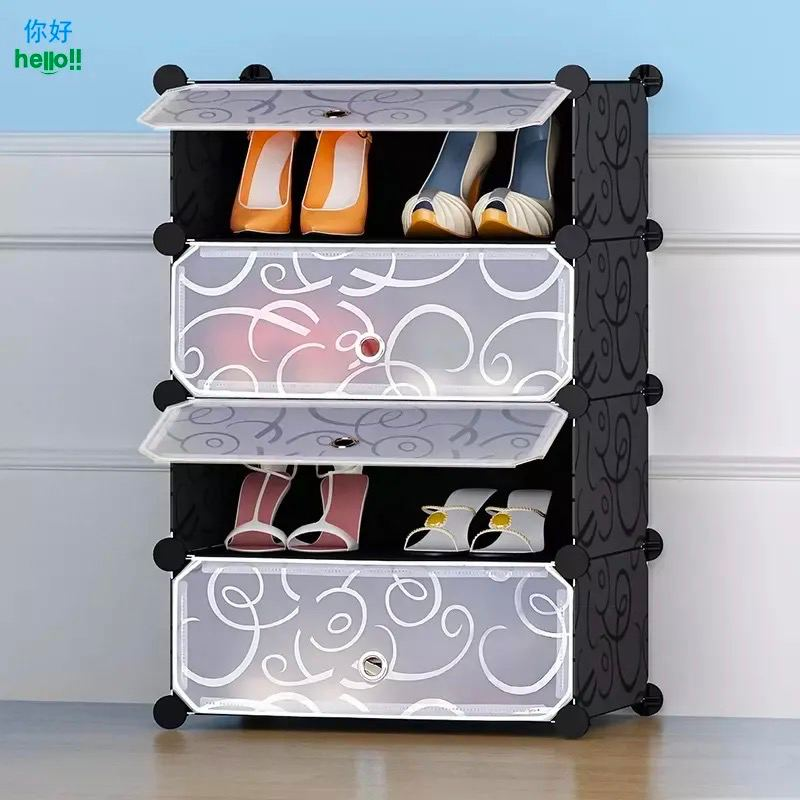 Шафа для взуття пластикова MP A1-4 (39х37х76см)