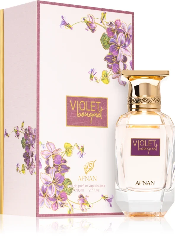 Елітна парфумована вода Afnan Perfumes Violet Bouquet для жінок 80мл, оригінал