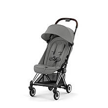 Коляска Cybex Coya Chrome Dark Brown Mirage Grey