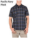 Сорочка 5.11 HUNTER PLAID SHORT SLEEVE SHIRT, 71374 Medium, Engine Red Plaid, фото 7