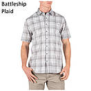 Сорочка 5.11 HUNTER PLAID SHORT SLEEVE SHIRT, 71374 Medium, Engine Red Plaid, фото 9